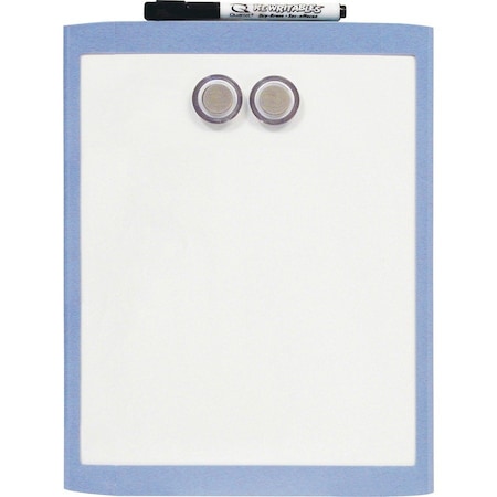 Quartet Whiteboard, Magnetic, 8-1/2"x11", Assorted Frame Color QRTMHOW8511